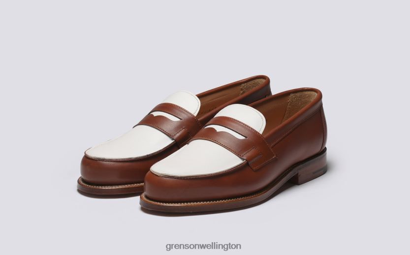 Women Cognac EPSOM Grenson R46060237 Loafers