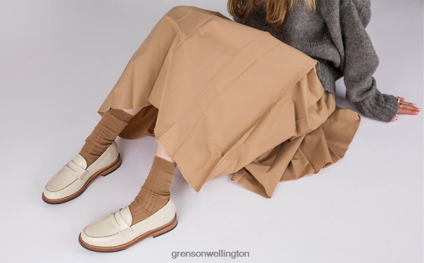 Women Cream LYNN Grenson R46060256 Loafers