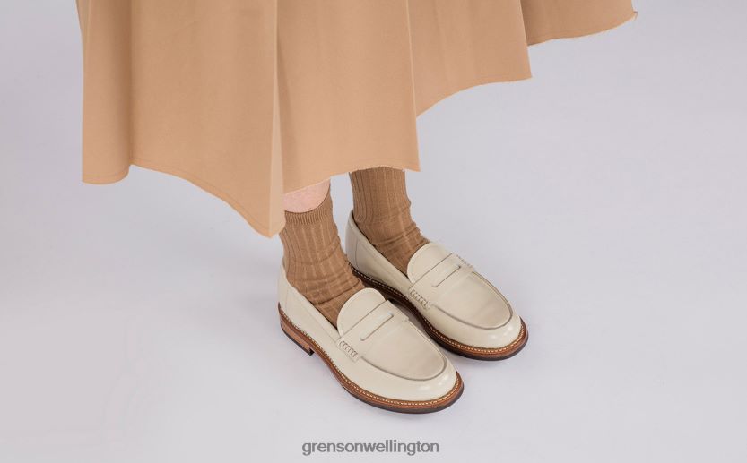 Women Cream LYNN Grenson R46060256 Loafers
