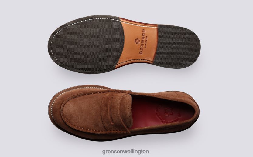 Women Old Rose JULIE Grenson R46060245 Loafers