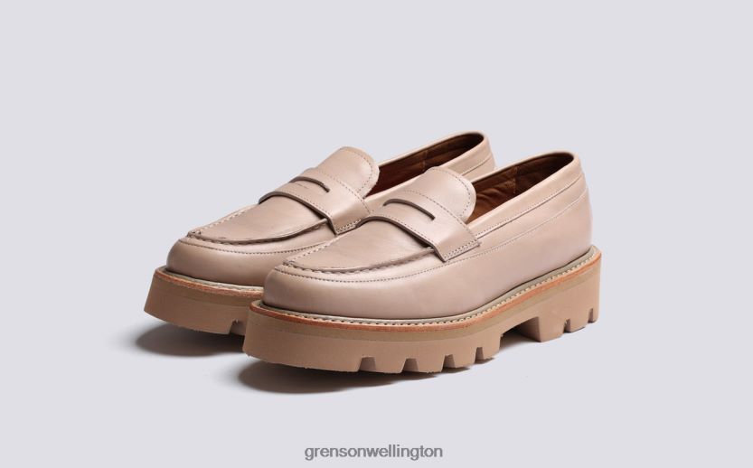 Women Stone PHILOMENA Grenson R46060258 Loafers