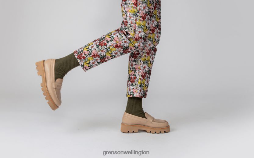 Women Stone PHILOMENA Grenson R46060258 Loafers