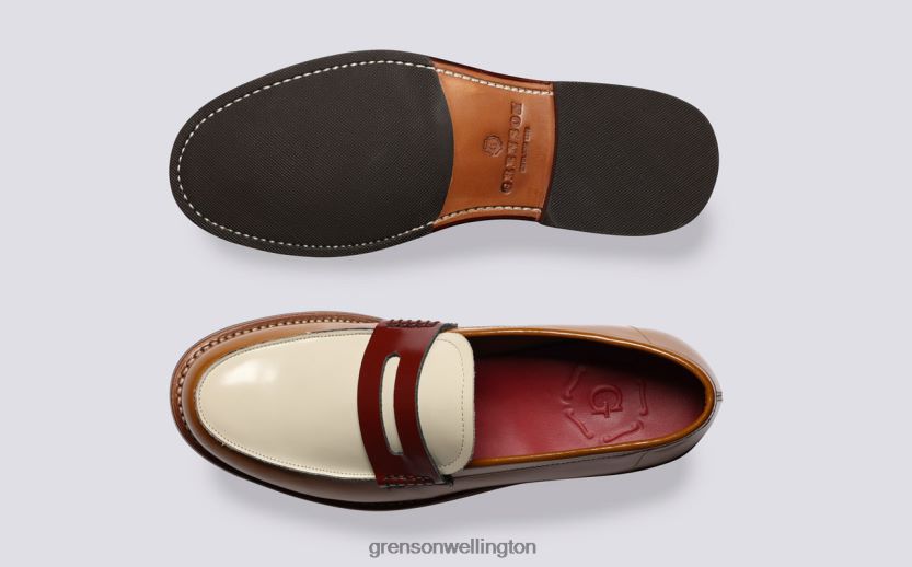 Women Tan LYNN Grenson R46060232 Loafers