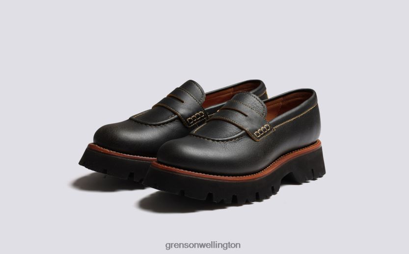 Women Vintage Brown HATTIE Grenson R46060257 Loafers
