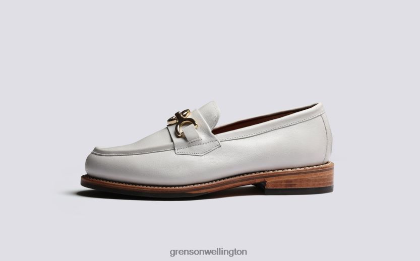 Women White NINA Grenson R46060250 Loafers