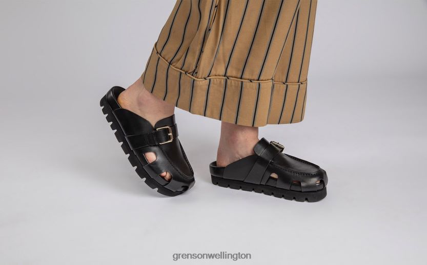 Women Black DOTTY Grenson R46060372 Sandals