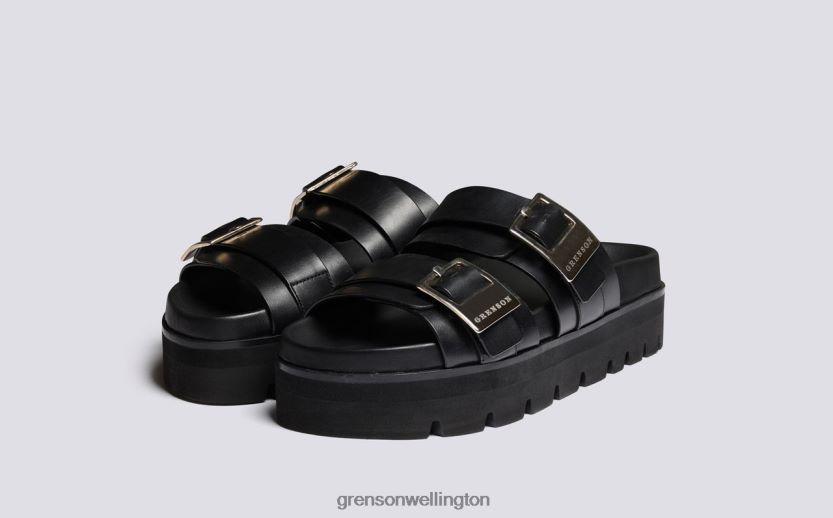 Women Black IDA Grenson R46060377 Sandals
