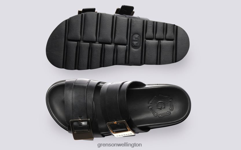 Women Black IDA Grenson R46060377 Sandals