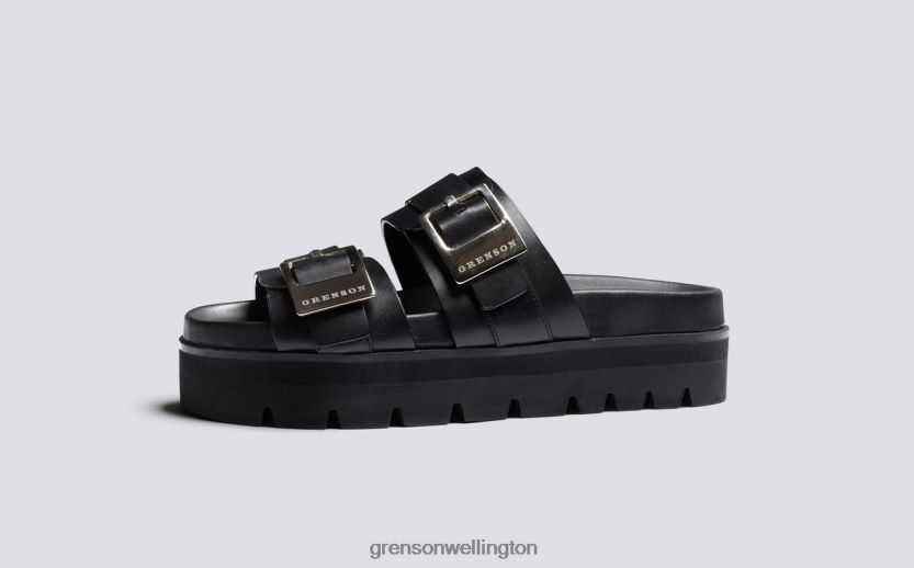 Women Black IDA Grenson R46060377 Sandals