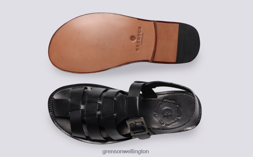 Women Black QUEENIE Grenson R46060382 Sandals