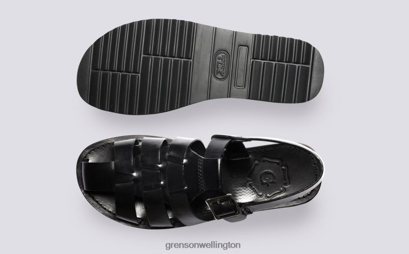 Women Black QUEENIE Grenson R46060385 Sandals