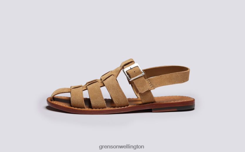 Women Caramel QUEENIE Grenson R46060380 Sandals