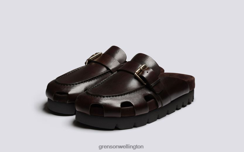 Women Dark Brown DOTTY Grenson R46060371 Sandals