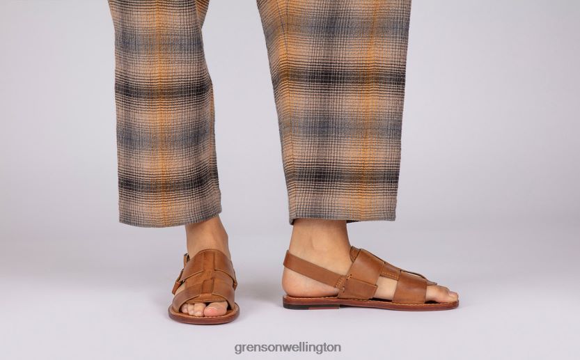 Women Ginger Burnished WILLA 3 Grenson R46060386 Sandals