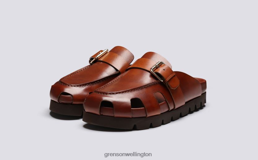 Women Tan DOTTY Grenson R46060370 Sandals
