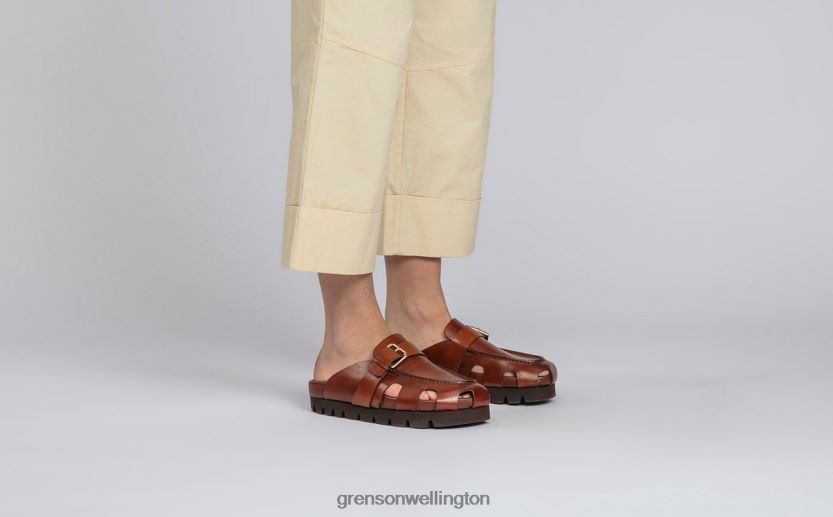 Women Tan DOTTY Grenson R46060370 Sandals
