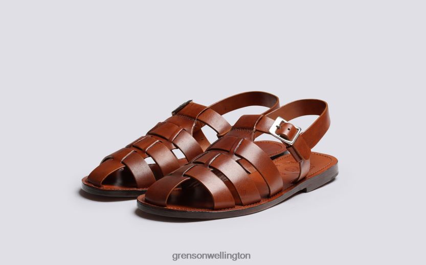 Women Tan QUEENIE Grenson R46060381 Sandals