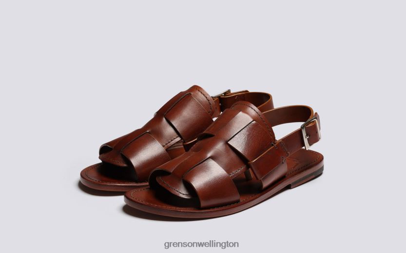Women Tan WILLA 3 Grenson R46060387 Sandals