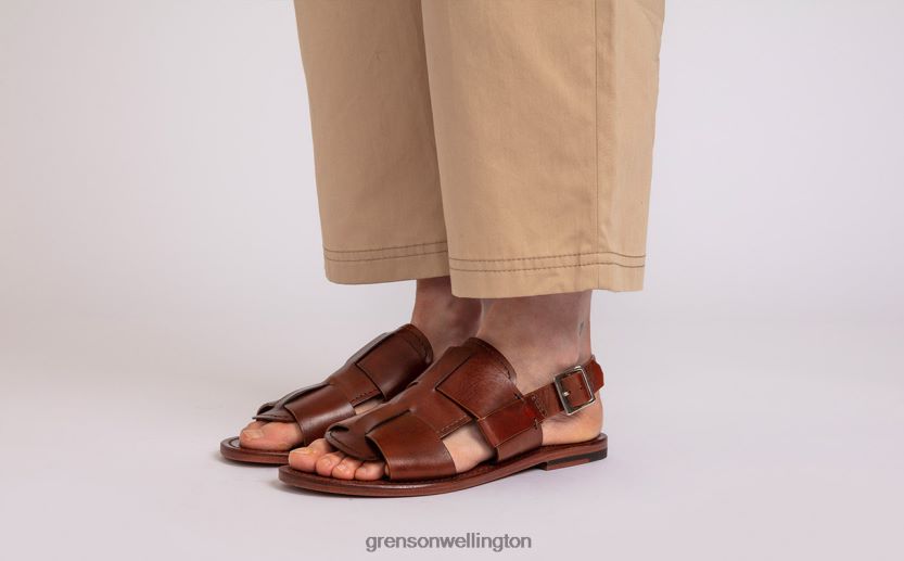 Women Tan WILLA 3 Grenson R46060387 Sandals