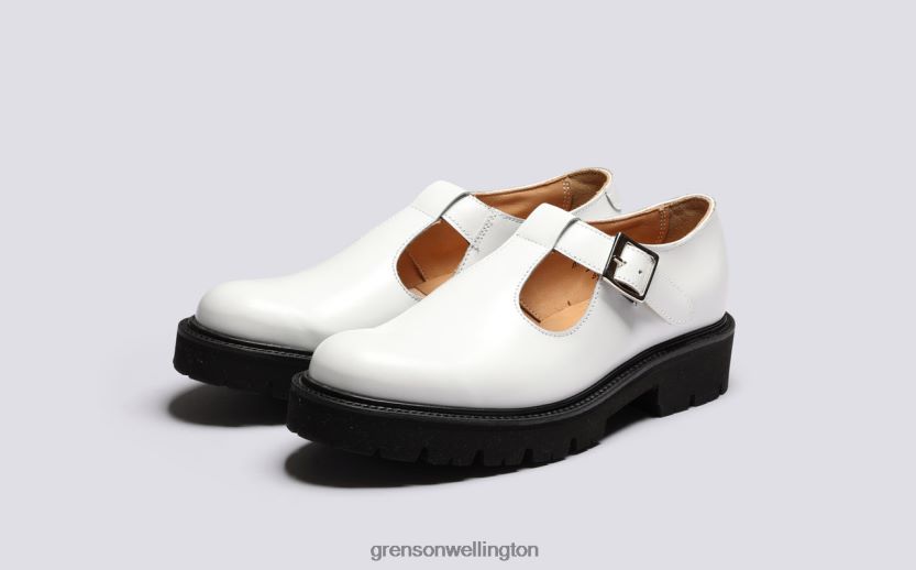 Women White MARYLEBONE Grenson R46060389 Sandals