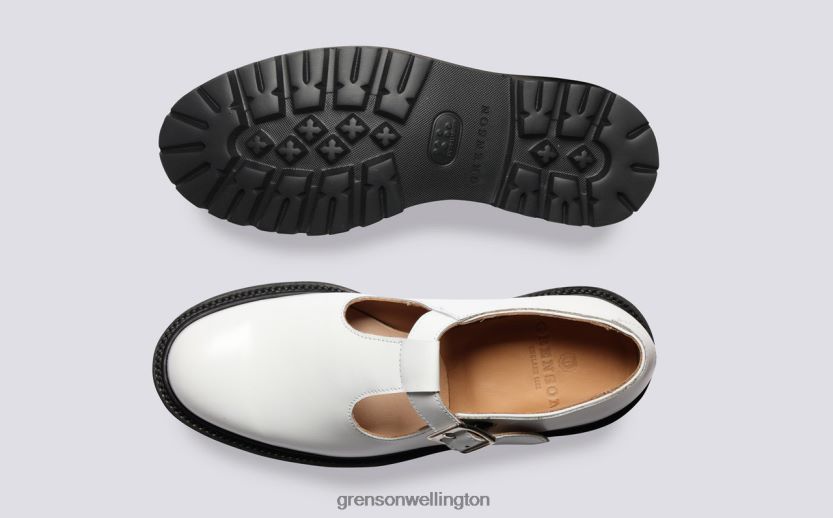 Women White MARYLEBONE Grenson R46060389 Sandals