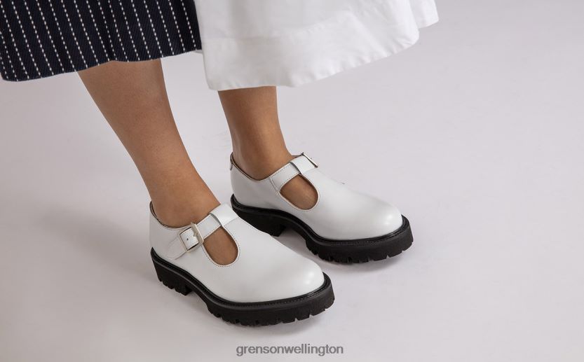 Women White MARYLEBONE Grenson R46060389 Sandals