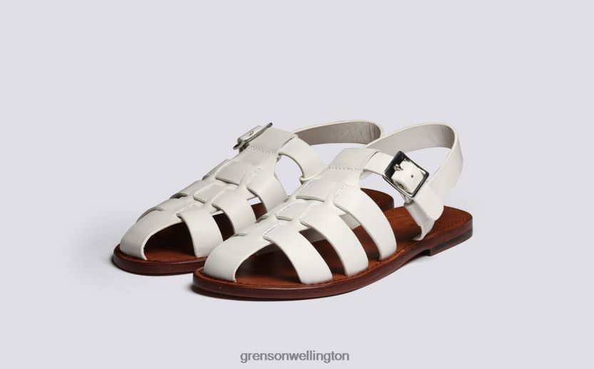 Women White QUEENIE Grenson R46060378 Sandals