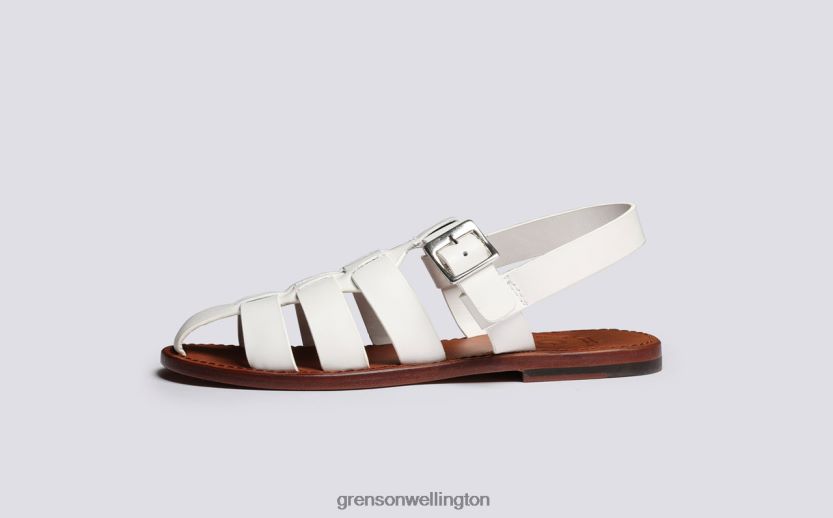 Women White QUEENIE Grenson R46060378 Sandals
