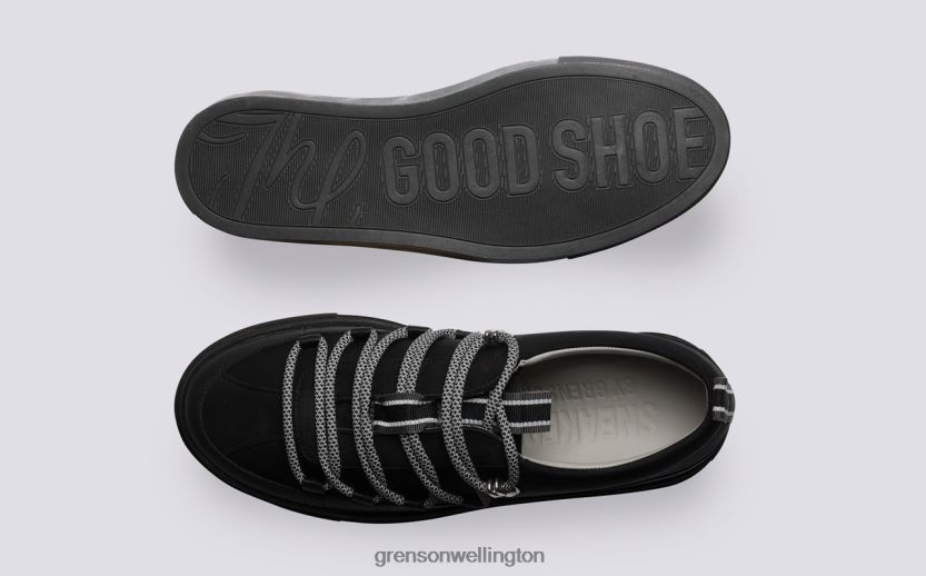 Women Black SNEAKER 68 Grenson R46060355 Sneakers