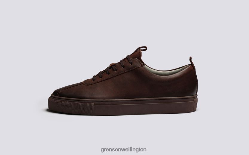 Women Coffee Burnished SNEAKER 1 Grenson R46060338 Sneakers
