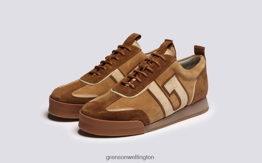 Women Coffee/Cream SNEAKER 51 + Grenson R46060362 Sneakers