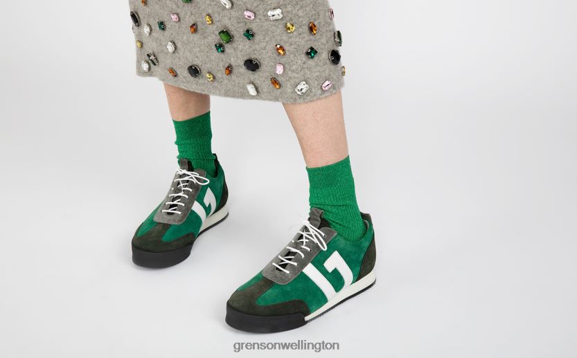 Women Green Multi SNEAKER 51 Grenson R46060346 Sneakers