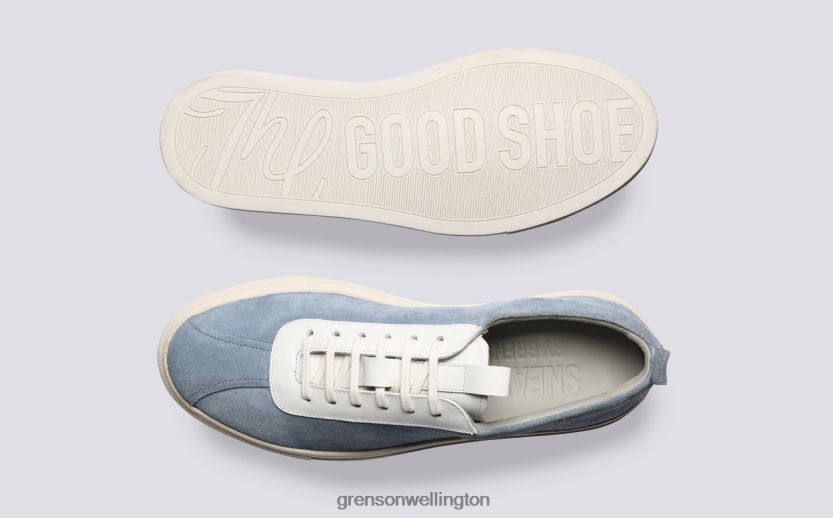 Women Light Blue SNEAKER 1 Grenson R46060337 Sneakers