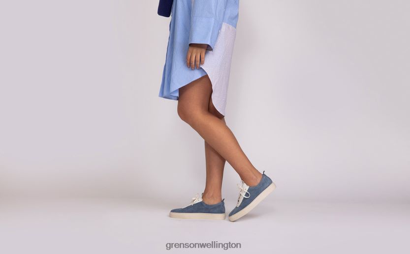 Women Light Blue SNEAKER 1 Grenson R46060337 Sneakers