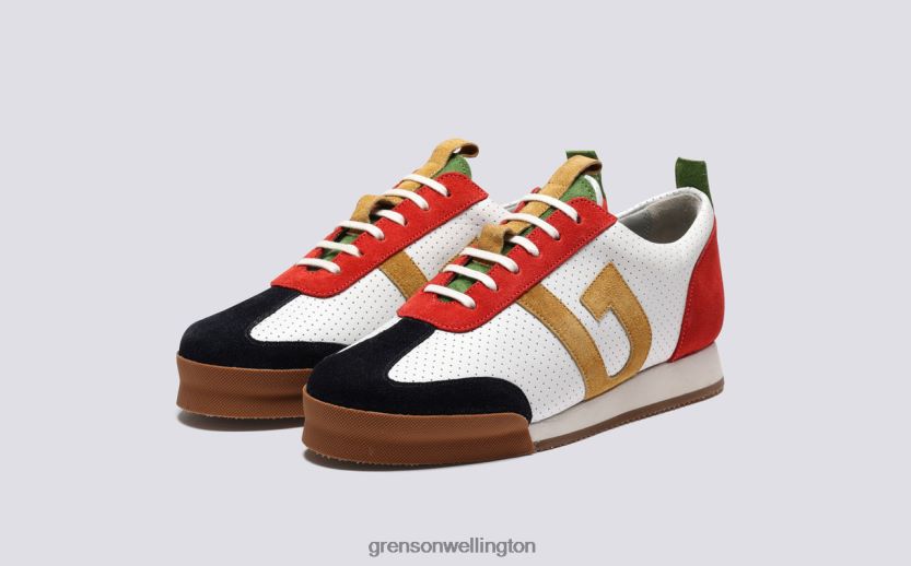 Women Red/Green/White SNEAKER 51 Grenson R46060347 Sneakers