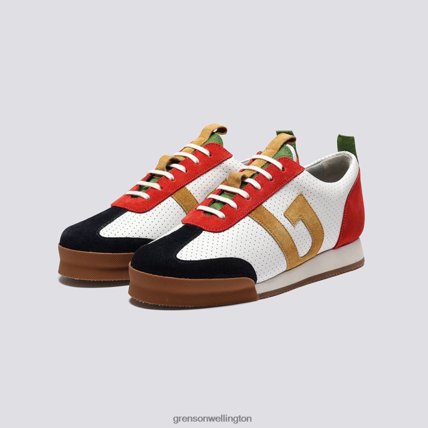Women Red/Green/White SNEAKER 51 Grenson R46060347 Sneakers