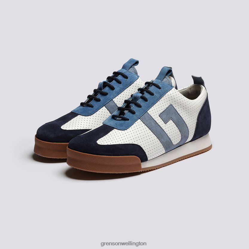 Women White/Blue SNEAKER 51 Grenson R46060344 Sneakers