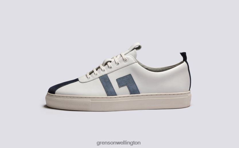 Women White/Blue SNEAKER 67 Grenson R46060352 Sneakers