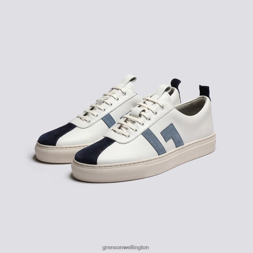 Women White/Blue SNEAKER 67 Grenson R46060352 Sneakers