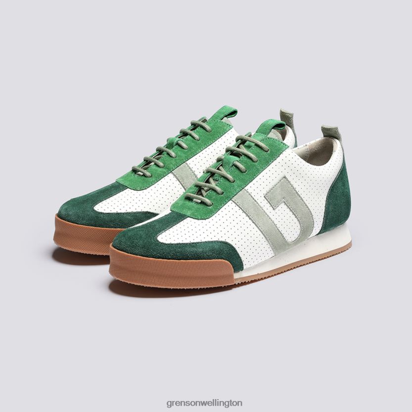 Women White/Green SNEAKER 51 Grenson R46060361 Sneakers