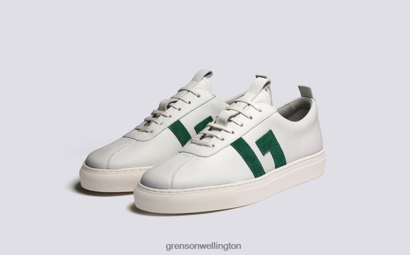Women White/Green SNEAKER 67 Grenson R46060354 Sneakers