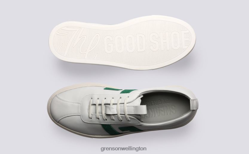 Women White/Green SNEAKER 67 Grenson R46060354 Sneakers