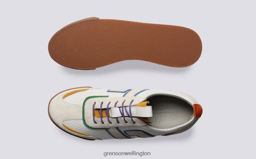 Women White Multi SNEAKER 51 + Grenson R46060342 Sneakers