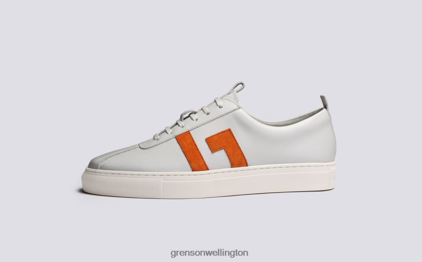 Women White/Orange SNEAKER 67 Grenson R46060353 Sneakers