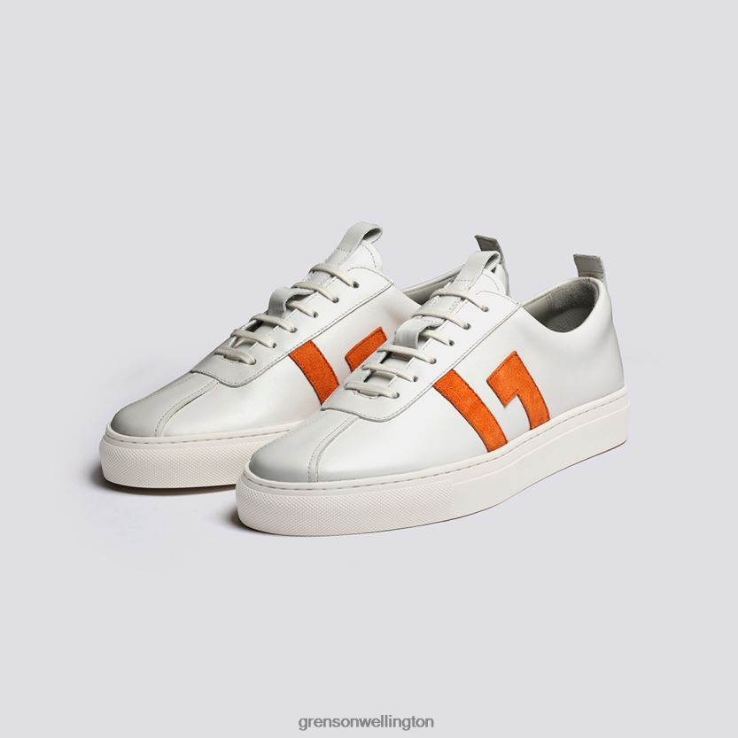 Women White/Orange SNEAKER 67 Grenson R46060353 Sneakers