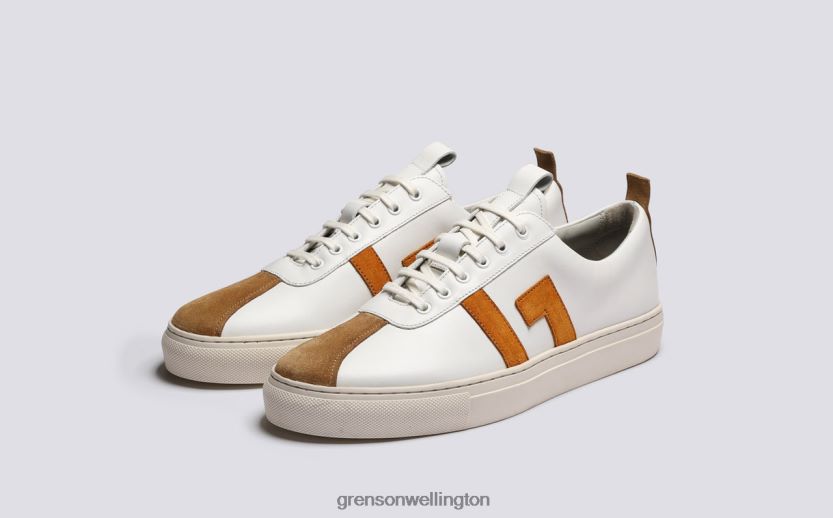 Women White/Yellow SNEAKER 67 Grenson R46060351 Sneakers