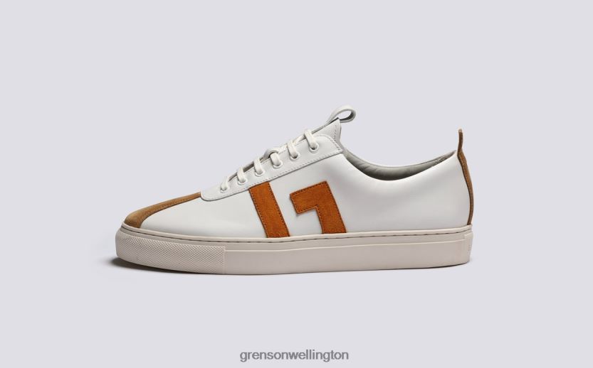 Women White/Yellow SNEAKER 67 Grenson R46060351 Sneakers