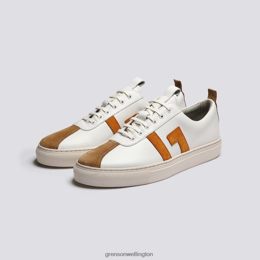 Women White/Yellow SNEAKER 67 Grenson R46060351 Sneakers